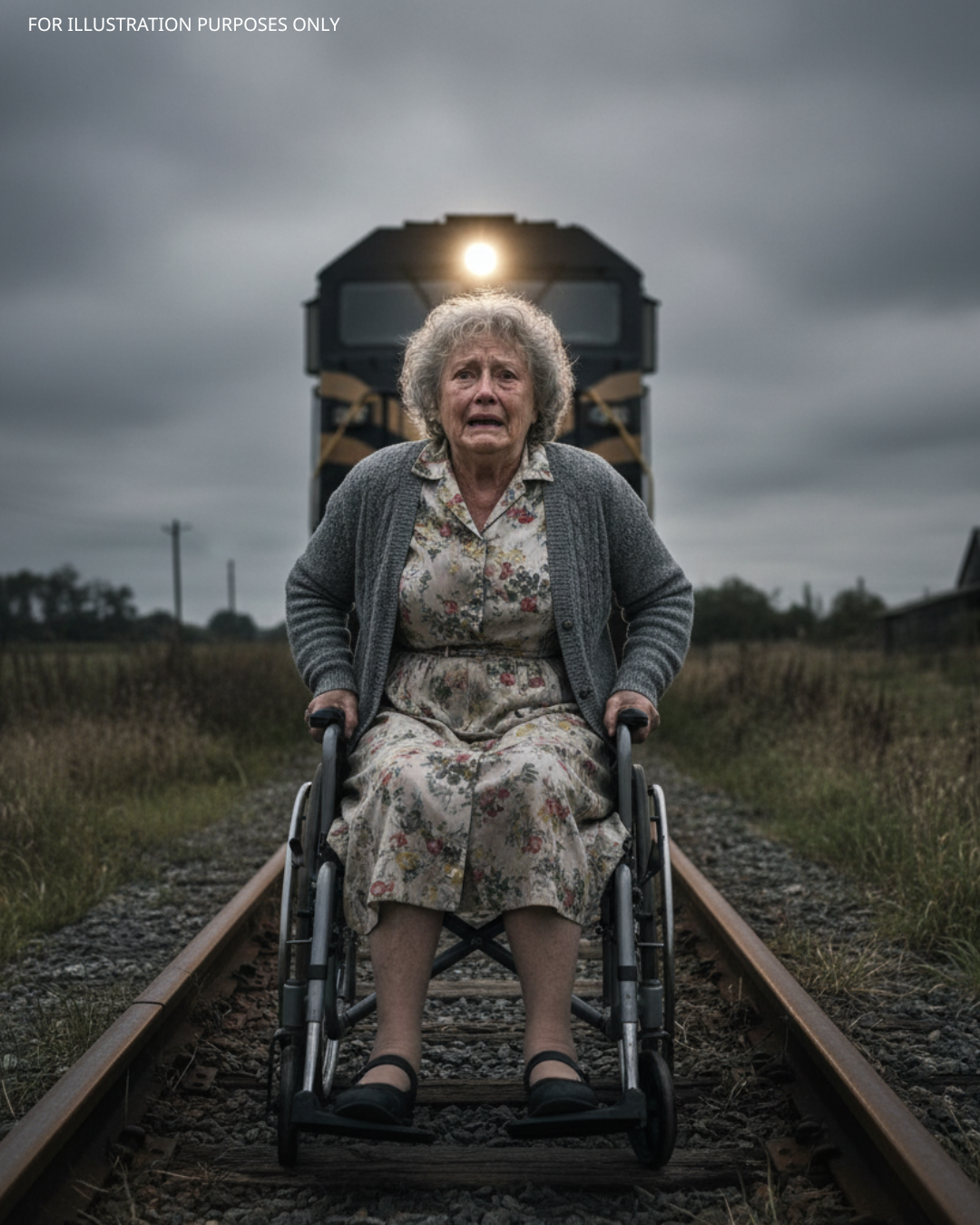 “Mom, Please Forgive Me…” “Shut Up And Push Her!” Blinded By Greed, Two Sons Tried To Send Their Wheelchair-Bound Mother Onto The Train Tracks — But Fate Had A Different Plan, And What Happened Next Exposed Everything