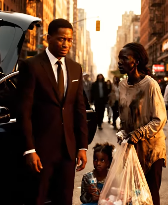 The Mafia Boss Sees a Little Girl Picking Trash for Mom “— A Poor Mother Faces a Crime Lord After He Discovers the Truth Hidden for Seven Years