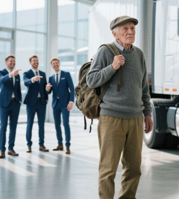 ‘I’ll Take Five Mercedes Trucks,’ Said The Ragged Man. Everyone Laughed — Until They Realized Their Mistake. But By Then, It Was Too Late