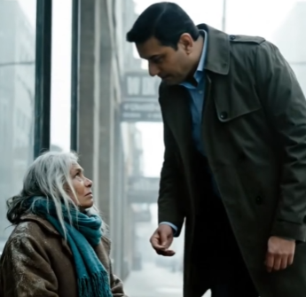 Every day I left her a little money. One morning, she grabbed my wrist and whispered: ‘Don’t go home tonight.’ That saved my life.