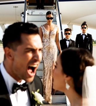 Ex husband thought his ex wife was still poor — until she arrived at his wedding in a billionaire’s jet with his twins