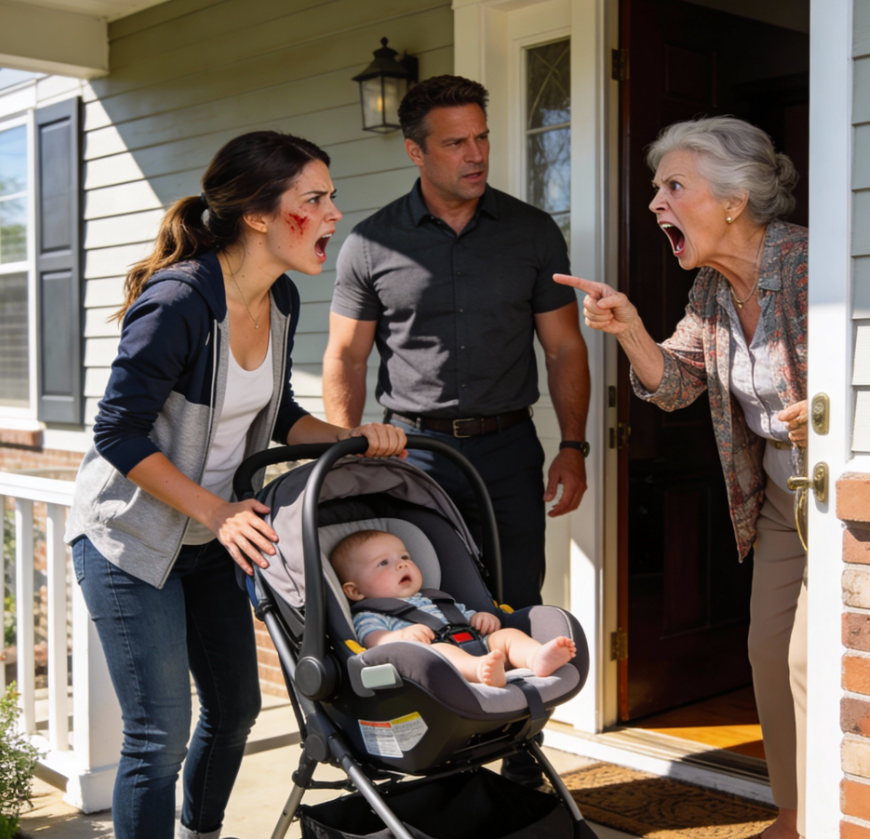 My dad spotted me limping with my baby on my hip. He said, “Why are you walking? Where’s your car?” I said, “His mom took it. Said I’m lucky they let me stay.” My dad just said, “Get in the car. We’re fixing this tonight.” What happened next…