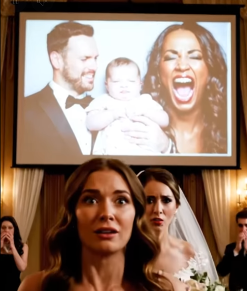 My sister called my dress “tacky”, she slashed it before the ceremony. My mom handed her my heirloom locket. I was erased from the slideshow. They read a fake speech in my name. I said nothing… until the screen went black. Then everything changed.