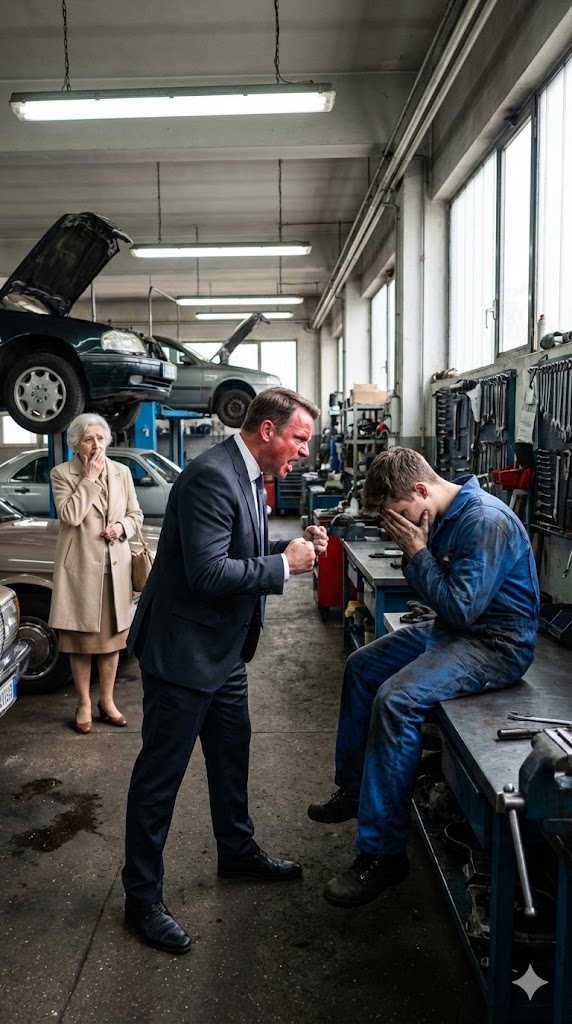 He Repaired an Old Woman’s Car for Free and Was Fired… But Days Later, He Discovered Who She Really Was.