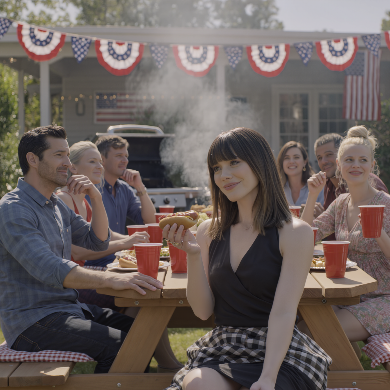 At my in-laws’ cookout, I’d barely opened my mouth to share good news from work when my sister-in-law cut me off: “If you disappeared tomorrow, I’m sure no one would even notice.” Laughter spread across the picnic table—my husband laughed too; I didn’t argue, just raised my hot dog and murmured, “Try it.” That night I packed up and left, shut everything off… 52 weeks later, a short-subject email carried the exact name I thought I’d left behind.