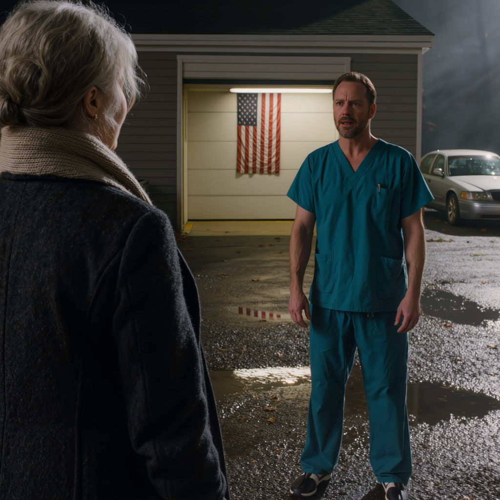 My doctor son called me late and told me to meet him behind the hospital. when i arrived, he wouldn’t let me near the car. he just said: “mom, before you see who’s inside, i need you to promise you won’t call the police.” when i saw who was in the car i trembled in horror