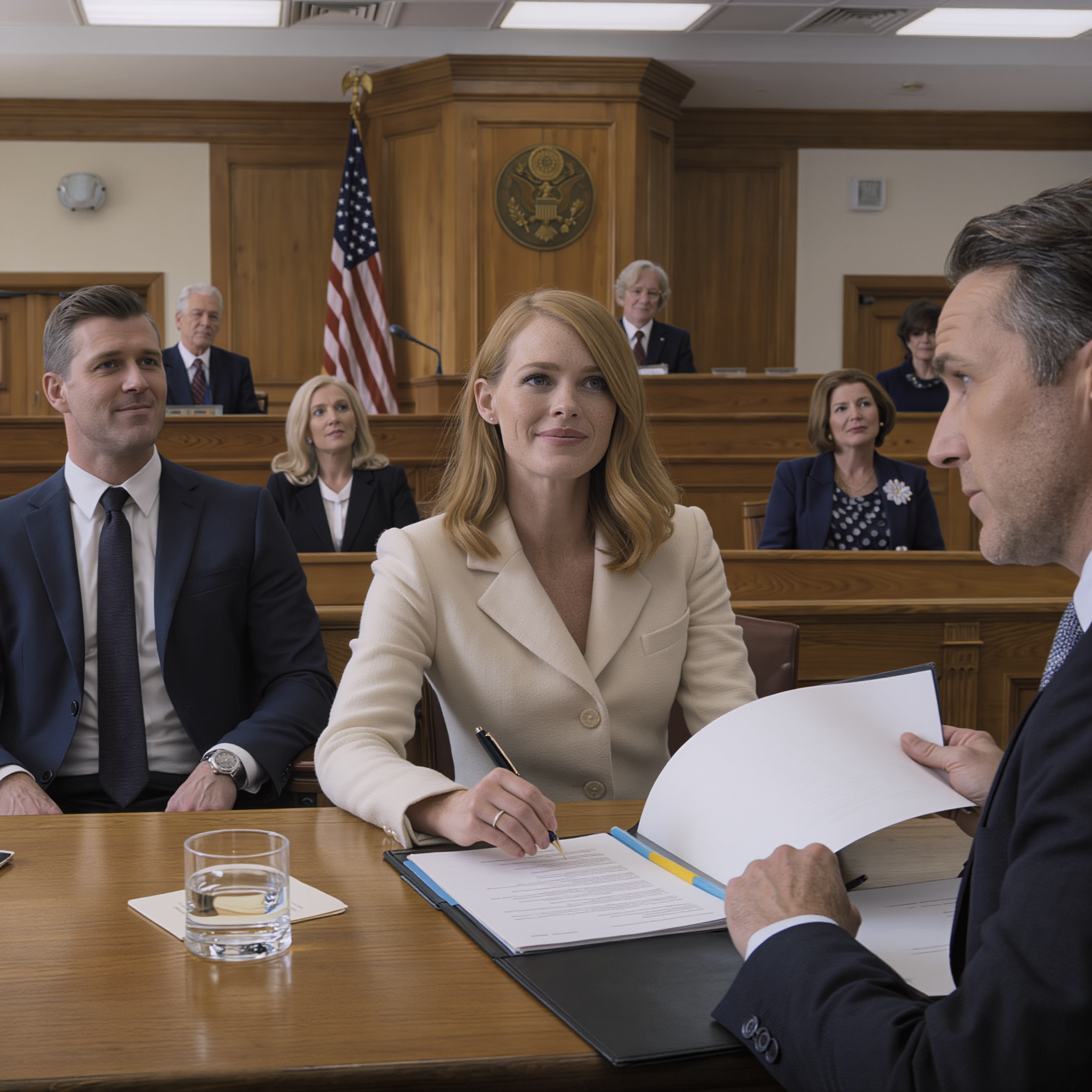 In court, my cheating husband shamelessly demanded the house, the cars—everything—‘except our son.’ I smiled and signed it all away… He still thought I was naive until I reminded his lawyer to read page 47 carefully.