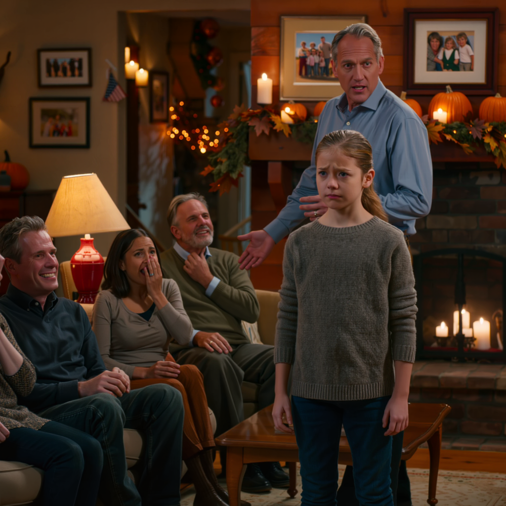 My dad grounded me in front of thirty relatives at Thanksgiving, and everyone laughed – but the next morning our family lawyer showed up at his door and asked him a question that made the whole house go silent