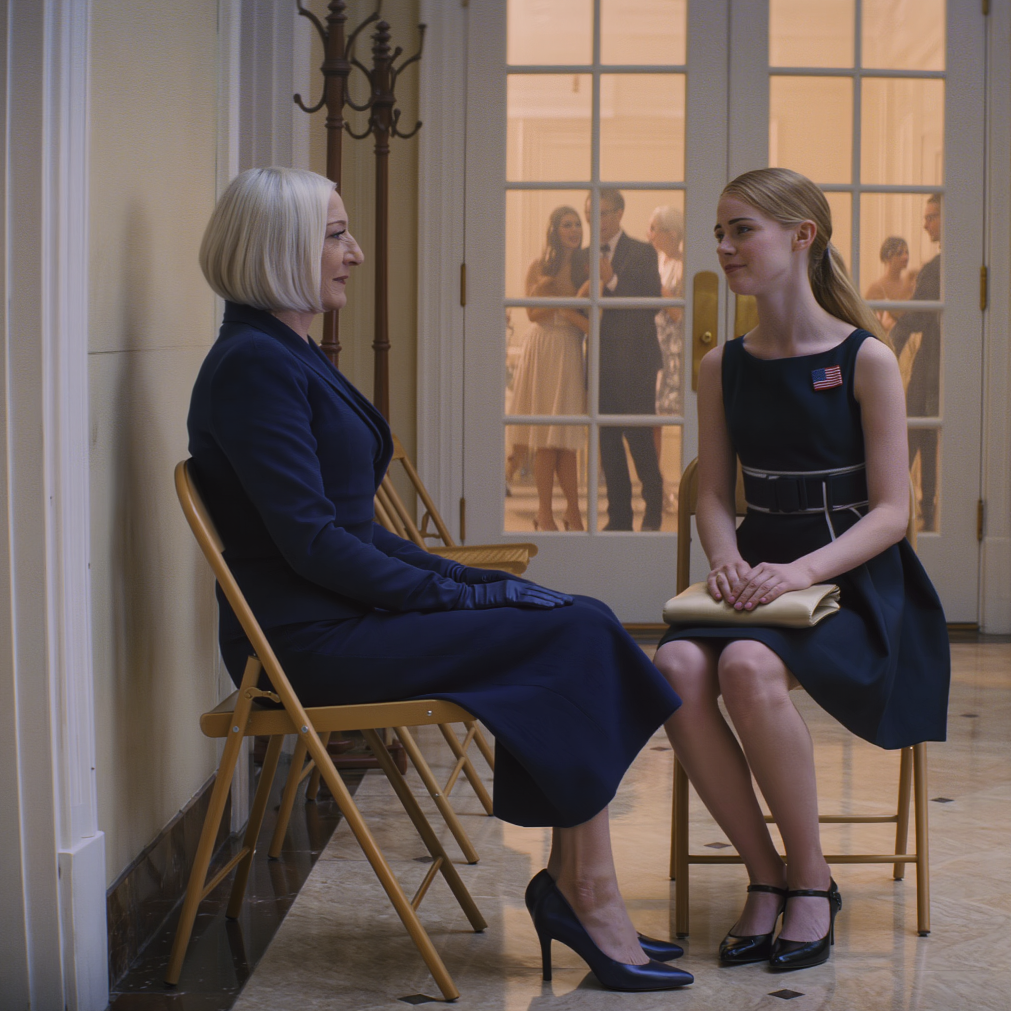 At my grandson James Jr.’s wedding, they stuck me in “family overflow” on a folding chair by the umbrellas. No place card, no table, just a wall. I didn’t argue. I sipped hallway champagne and waited, because nobody there knew the venue’s real owner was listening, and Monday’s invoice would finally force a conversation.