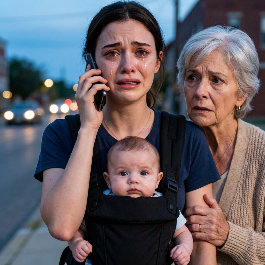 She Grabbed My Wrist and Told Me Not to Open the Door—When I Called My Dead Father, Someone Answered