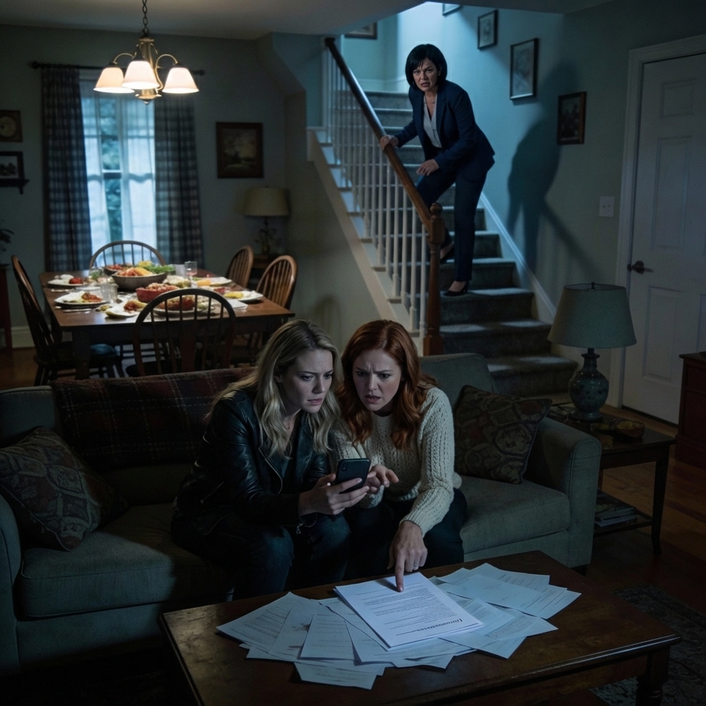 At my Thanksgiving dinner, I went upstairs to get my reading glasses. I overheard my sister and daughter-in-law discussing how to steal everything I own. I smiled, went back downstairs, and planned my revenge.