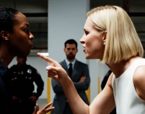 RACIST COUPLE ATTACKS BLACK WOMAN IN PARKING GARAGE — THEN REALIZES SHE’S THE JUDGE