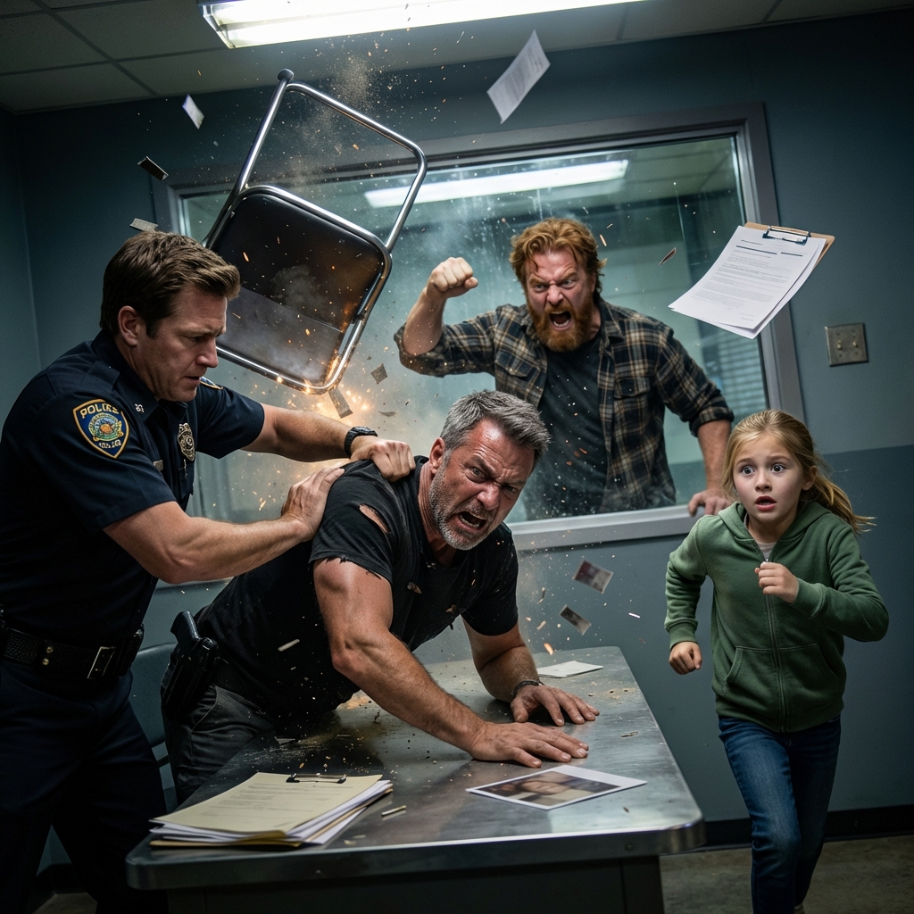 My daughter called me in the dead of night: “dad, i’m at the police station… my stepfather hurt me, but now he’s accusing me of attacking him. they believe him!” when i arrived at the station, the officer on duty became pale and, trembling, said: “i’m sorry… i didn’t know”…..