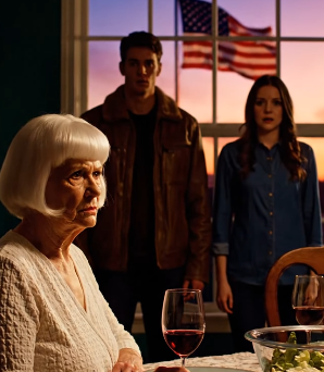 At a family dinner in my own home, I overheard my daughter-in-law tell my son, “Make sure it’s her glass—she’ll be out before dessert.” I didn’t cause a scene. I switched the glasses, and the next morning my banking app led to one call that flipped everything.