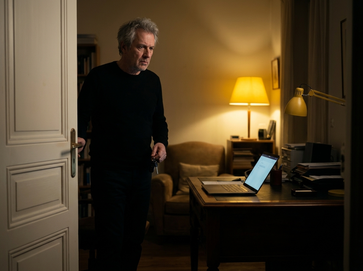 Deux mois après la mort de mon meilleur ami, son avocat m’a appelé et m’a dit : « Thomas, Marcus t’a laissé une clé USB avec des instructions strictes. Il a dit que tu devais la regarder seule et ne pas le dire à ta femme, Vanessa. » Ce dont il m’avait mis en garde dans cette dernière vidéo m’a sauvé la vie. Le mardi commence comme n’importe quel autre matin tranquille américain et se termine avec des mains tremblantes sur un ordinateur portable. Je suis sur la terrasse arrière avec une tasse chaude de Costco, regardant le brouillard se dissiper sur la skyline de Seattle. Notre impasse subsiste. Quelque part, une buse s’allume et s’éteint. La boîte aux lettres de la HOA au bord du trottoir était remplie de flyers et de coupons, et je me souviens ne pas avoir pensé à quelque chose de plus sérieux que mon après-midi ni à savoir si l’I-405 redeviendrait un parking. Puis le téléphone a sonné. Robert Hayes n’a pas perdu de temps. Il a prononcé mon nom comme s’il avait du poids. « Thomas. J’ai besoin de toi dans mon bureau aujourd’hui. C’est à propos de Marcus. « Je me suis assis rapidement, la chaise a été rase. J’ai dit : « Marcus est parti depuis deux mois. » « Exactement soixante jours », répondit Robert. « Il m’a fait jurer que je ne livrerais ça qu’aujourd’hui. » Le centre-ville de Bellevue est lumineux d’une manière propre, vitrée et acier qui rendent la tristesse déplacée. Le bureau de Robert est situé au bout de la rue, tout soigné et contrôlé, tout comme la vie peut être organisée en dossiers si on fait assez d’efforts. Sa secrétaire m’a fait entrer avec des yeux compatissants. Robert a serré ma main avec ses deux personnes, puis s’est retourné et a ouvert une scène derrière son bureau pour révéler un coffre-fort accroché au mur. « Cela ne faisait pas partie de son testament », dit-il. « C’est ce que Marcus a enregistré. Il a été très clair sur le moment. Il a pris une enveloppe manille avec mon nom écrit dessus de la main exacte de Marcus. À l’intérieur se trouve une seule clé USB. Pas de courrier. Il n’y a aucune explication. C’est tout. « Tu sais ce qu’il y a dedans ? » ai-je demandé. Robert avait une mâchoire étroite. « Oui. Et j’ai besoin que tu m’écoutes. Regardez à la maison, seul. Ne le dis pas à Vanessa en premier. Il n’y a même pas le moindre indice. Après l’avoir vu, appelle-moi. ” Le trajet du retour semblait irréel. Le trafic s’écoule selon le schéma habituel. Des gens sirotant un café glacé pendant que le feu rouge et les camions de livraison passaient, un mardi normal se poursuivait sans permission. Marcus et moi avons construit nos vies dans ce même temps normal, transformant de petits jours en grands jours. Nous nous sommes rencontrés en tant que boursiers en faillite, créant quelque chose de nulle part, nous serrant fort l’un l’autre quand le monde devenait lourd. C’est le seul à ne jamais adoucir la vérité juste pour la rendre plus facile à avaler. Vanessa a été la première personne que j’ai laissée derrière moi après avoir perdu ma première femme. Je me suis dit que je n’étais pas pressée, que la solitude peut ressembler à de l’amour si on la regarde assez longtemps. Vanessa avait une façon de réchauffer la pièce. Elle écoutait sans m’interrompre, riant au bon moment, tenant ma main quand je restais silencieuse. Même alors, Marcus posa une question prudente, du genre qu’il pose quand il voit une fissure sur le quai. Je l’ai préparé parce que je voulais croire que je méritais un autre chapitre. Quand je suis arrivé dans l’allée, la maison était vide. Vanessa était partie pour son club de lecture du mardi à Kirkland. Je suis allé directement dans ma classe, j’ai verrouillé la porte et je me suis assis à mon bureau avec la clé USB dans la paume. Je l’ai regardée pendant une minute, entendant le bruit du réfrigérateur à travers les murs, le doux et lointain bruit de la tondeuse à gazon dehors, la vie normale fonctionnant comme prévu. Puis je l’ai branché. Marcus est apparu sur mon écran. Plus fin. Fatigue. Un tube à oxygène sous son nez. Mais ses yeux sont clairs, perçants, et ceux qui ont capté ce que d’autres ont manqué. Il se pencha vers la caméra comme s’il devait me tirer de force. « Thomas », dit-il, posé et maître de lui. « Si tu regardes ça, j’y vais, et tu dois bien écouter. Tu dois me faire confiance à nouveau. ” Mon pouce plane au-dessus de la barre cosmique. Je ne me suis pas arrêté. Je n’ai pas cligné des yeux. Dehors, la buse clique à nouveau comme s’il s’agissait d’un tiers normal. Marcus prit une inspiration, regarda droit dans la caméra, et dit que la ligne suivante ressemblait à une porte verrouillée vue de l’extérieur. (Les détails sont donnés dans le premier commentaire.)  Afficher moins Masquer les traductions