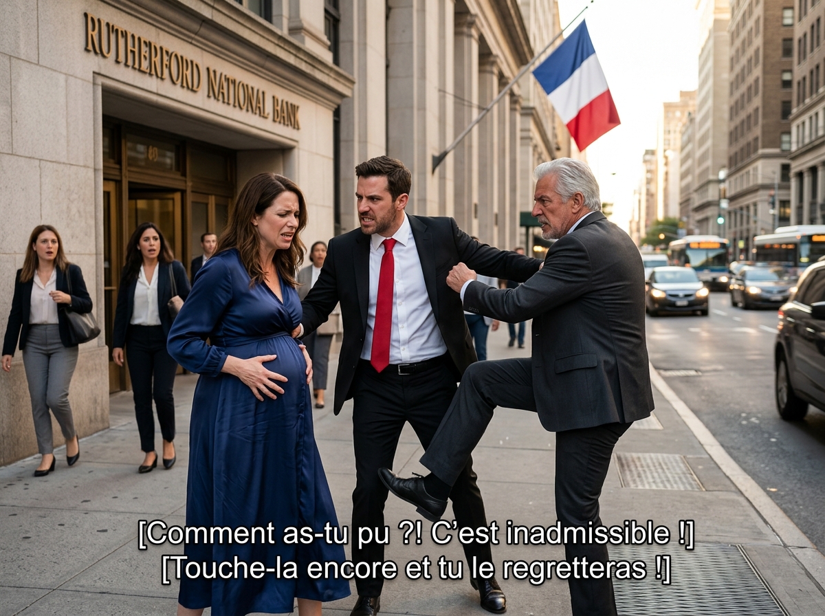 J’étais enceinte de sept mois quand mon mari m’a poussée sur un… J’étais enceinte de sept mois quand mon mari m’a poussée sur le sol froid d’une banque et a sifflé : « Tu aurais dû rester ignorante, Sarah. » À cet instant, j’ai compris que l’homme que j’aimais depuis huit ans ne me protégeait jamais — il me volait. Puis un inconnu m’a regardé et m’a chuchoté : « Mon Dieu… tu es un Wellington. » Je pensais que la trahison était la fin de mon histoire. Je me suis trompé.
