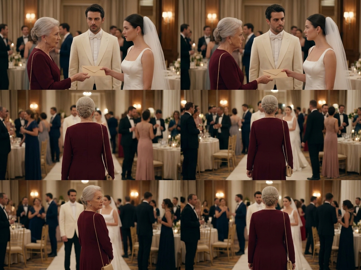 Au mariage, mon fils a dit : « À partir d’aujourd’hui, yo…