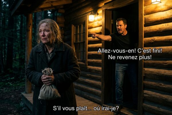 Ma maison a été détruite par un incendie, alors je suis allé chez mon fils. Il m’a congédié et m’a dit : « Va-t’en… »